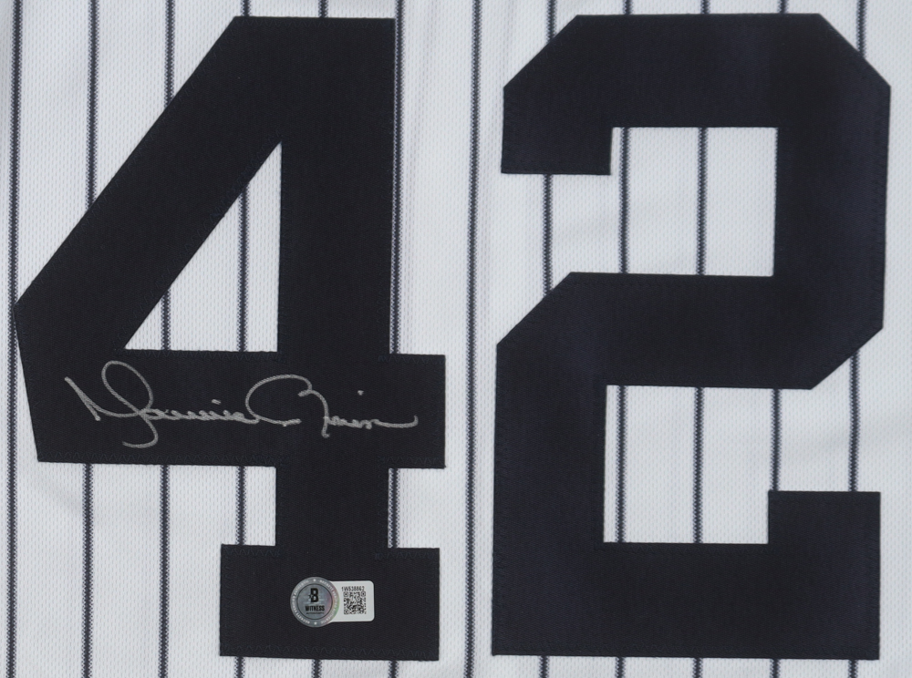 Mariano Rivera Signed Yankees Nike Authentic Jersey with 1996 World Series Patch (Beckett) at PristineAuction.com Mariano Rivera Signed Yankees Nike Authentic Jersey with 1996 World Series Patch (Beckett) at PristineAuction.com