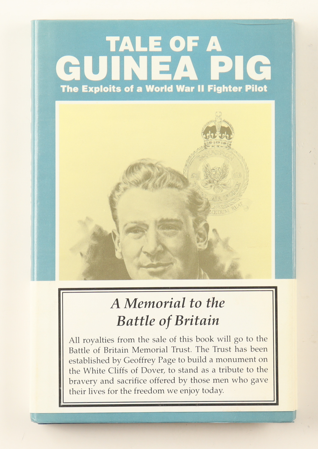 Geoffrey Page Signed "Tale of A Guinea Pig" Hardcover Book (AIV) at PristineAuction.com Geoffrey Page Signed "Tale of A Guinea Pig" Hardcover Book (AIV) at PristineAuction.com