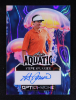 Steve Spurrier 2025 Leaf Optichrome Aquatic Autographs Lava Jellyfish #ASS1 #1/1 at PristineAuction.com
