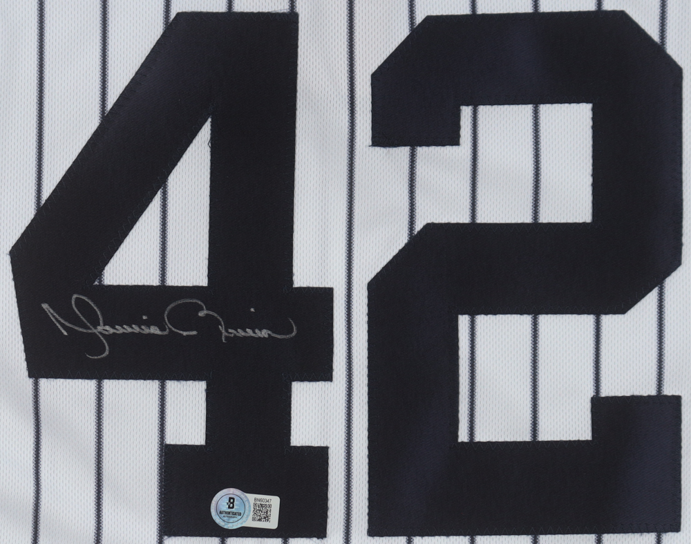 Mariano Rivera Signed Yankees Nike Authentic Jersey with 1999 World Series Patch (Beckett) at PristineAuction.com Mariano Rivera Signed Yankees Nike Authentic Jersey with 1999 World Series Patch (Beckett) at PristineAuction.com