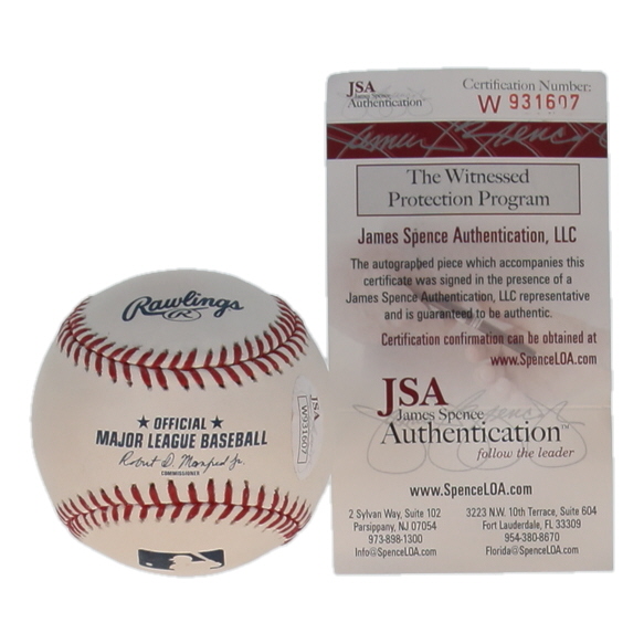 Noah Syndergaard Signed OML Baseball (JSA) at PristineAuction.com Noah Syndergaard Signed OML Baseball (JSA) at PristineAuction.com