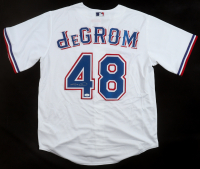 Jacob deGrom Signed Rangers Nike Authentic Jersey (JSA) at PristineAuction.com