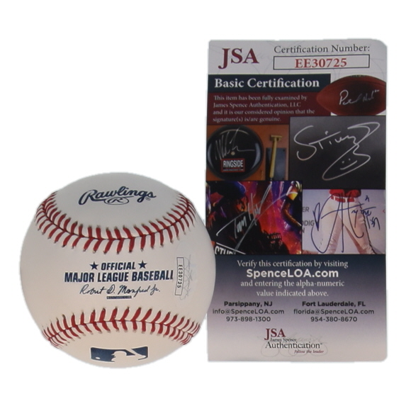 Stephen Drew Signed OML Baseball Inscribed "1st Pick" (JSA) at PristineAuction.com Stephen Drew Signed OML Baseball Inscribed "1st Pick" (JSA) at PristineAuction.com