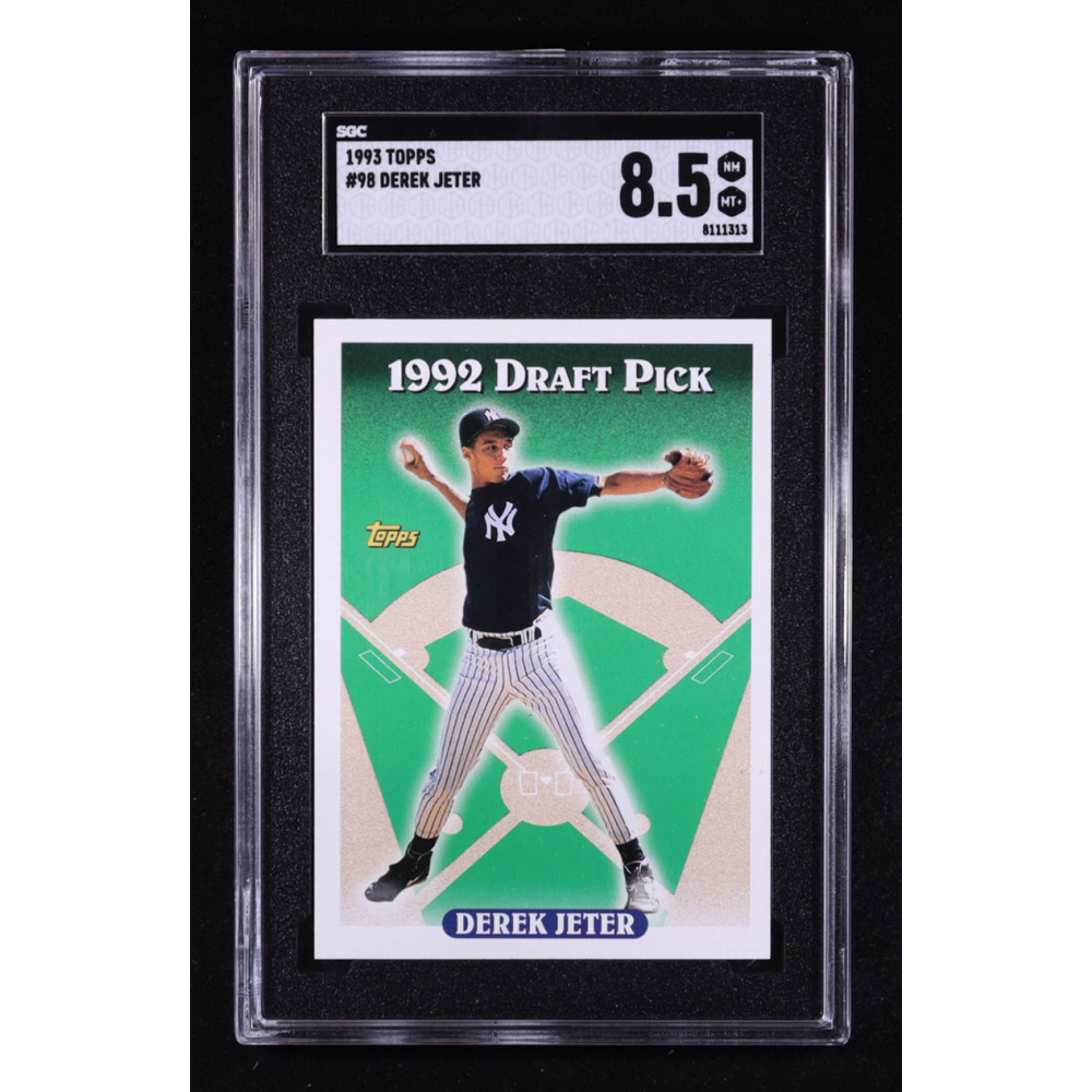 Derek Jeter 1993 Topps #98 RC (SGC 8.5) at PristineAuction.com