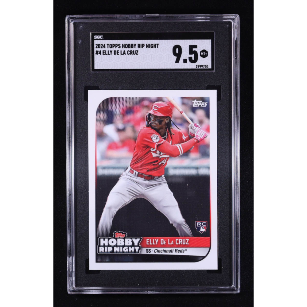 Elly De La Cruz 2024 Topps Hobby RIP Night #4 RC (SGC 9.5) at PristineAuction.com