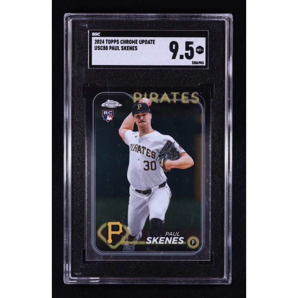 Paul Skenes 2024 Topps Chrome Update #USC88 RC (SGC 9.5) at PristineAuction.com