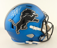Calvin Johnson Signed Lions Full-Size Speed Helmet (Beckett) at PristineAuction.com