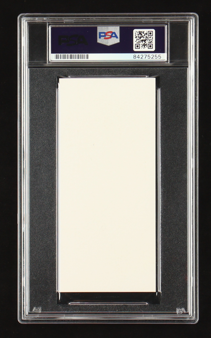 David "Tex" Hill Signed Cut With Portrait Art (PSA) at PristineAuction.com David "Tex" Hill Signed Cut With Portrait Art (PSA) at PristineAuction.com