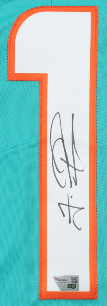 Tua Tagovailoa Signed Dolphins Nike Authentic Jersey (Fanatics) at PristineAuction.com Tua Tagovailoa Signed Dolphins Nike Authentic Jersey (Fanatics) at PristineAuction.com