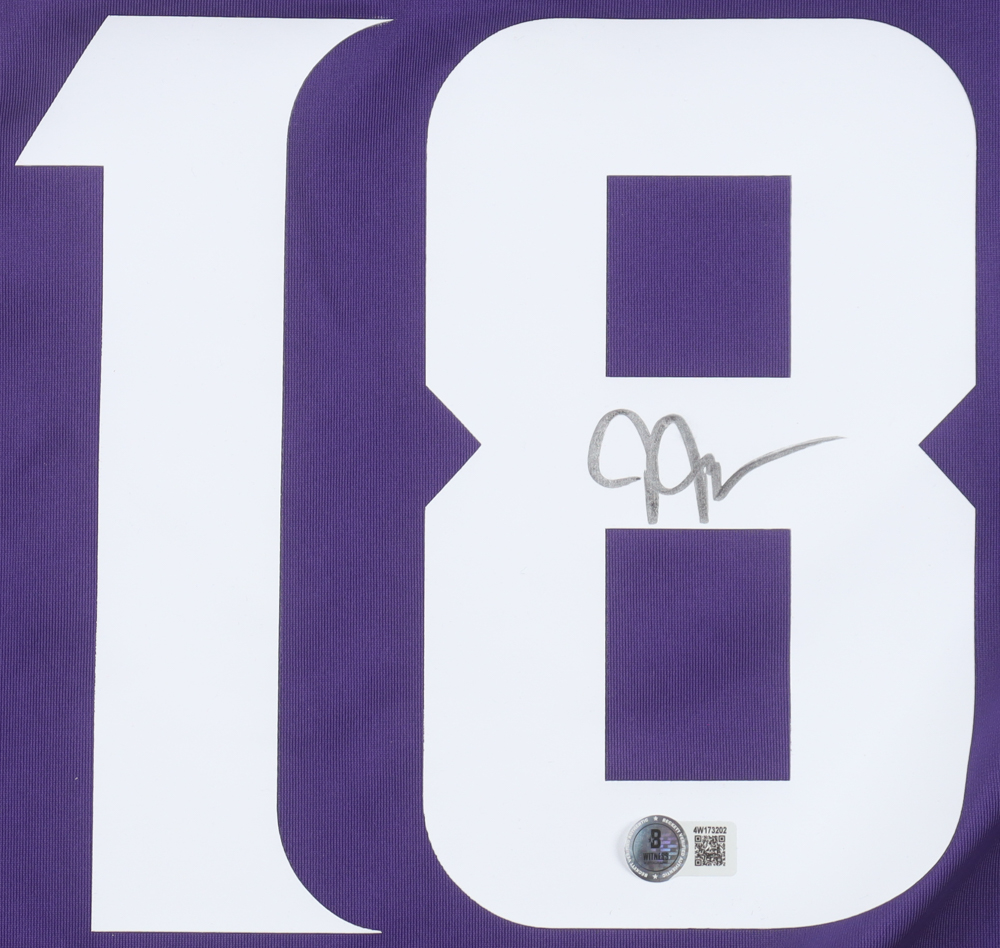 Justin Jefferson Signed Vikings Nike Authentic Jersey (Beckett) at PristineAuction.com Justin Jefferson Signed Vikings Nike Authentic Jersey (Beckett) at PristineAuction.com