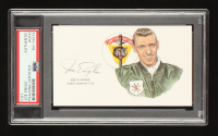 Joe Engle Signed Cut With Portrait Art (PSA) at PristineAuction.com