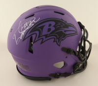 Derrick Henry Signed Ravens Full-Size Authentic On-Field Rave Alternate Speed Helmet (Beckett) at PristineAuction.com