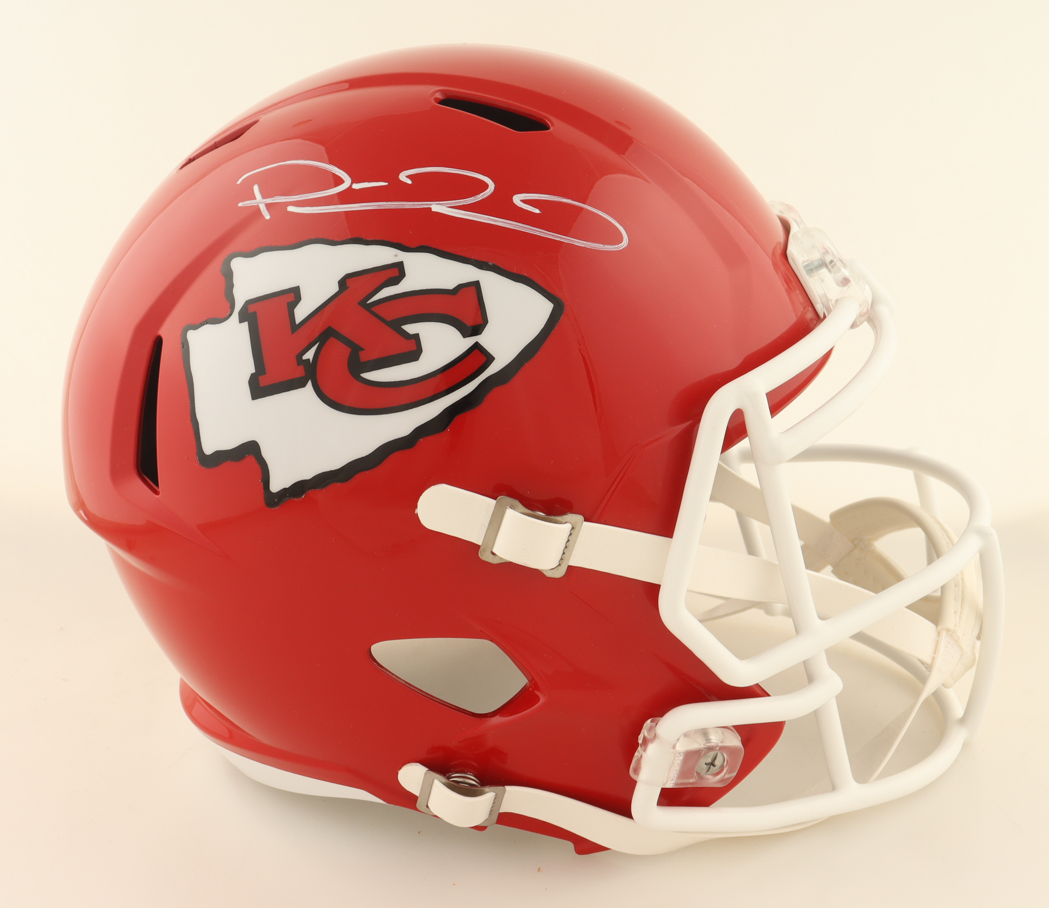 Patrick Mahomes II Signed Chiefs Full-Size Speed Helmet (Beckett) at PristineAuction.com Patrick Mahomes II Signed Chiefs Full-Size Speed Helmet (Beckett) at PristineAuction.com