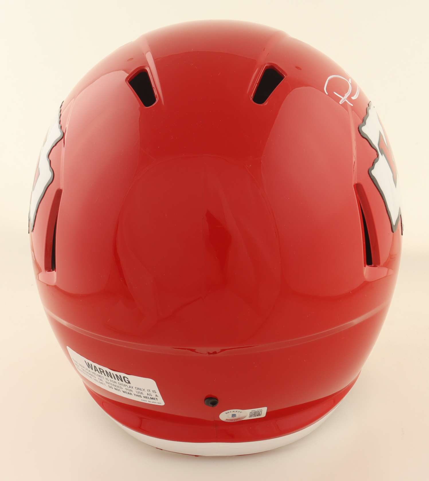 Patrick Mahomes II Signed Chiefs Full-Size Speed Helmet (Beckett) at PristineAuction.com Patrick Mahomes II Signed Chiefs Full-Size Speed Helmet (Beckett) at PristineAuction.com