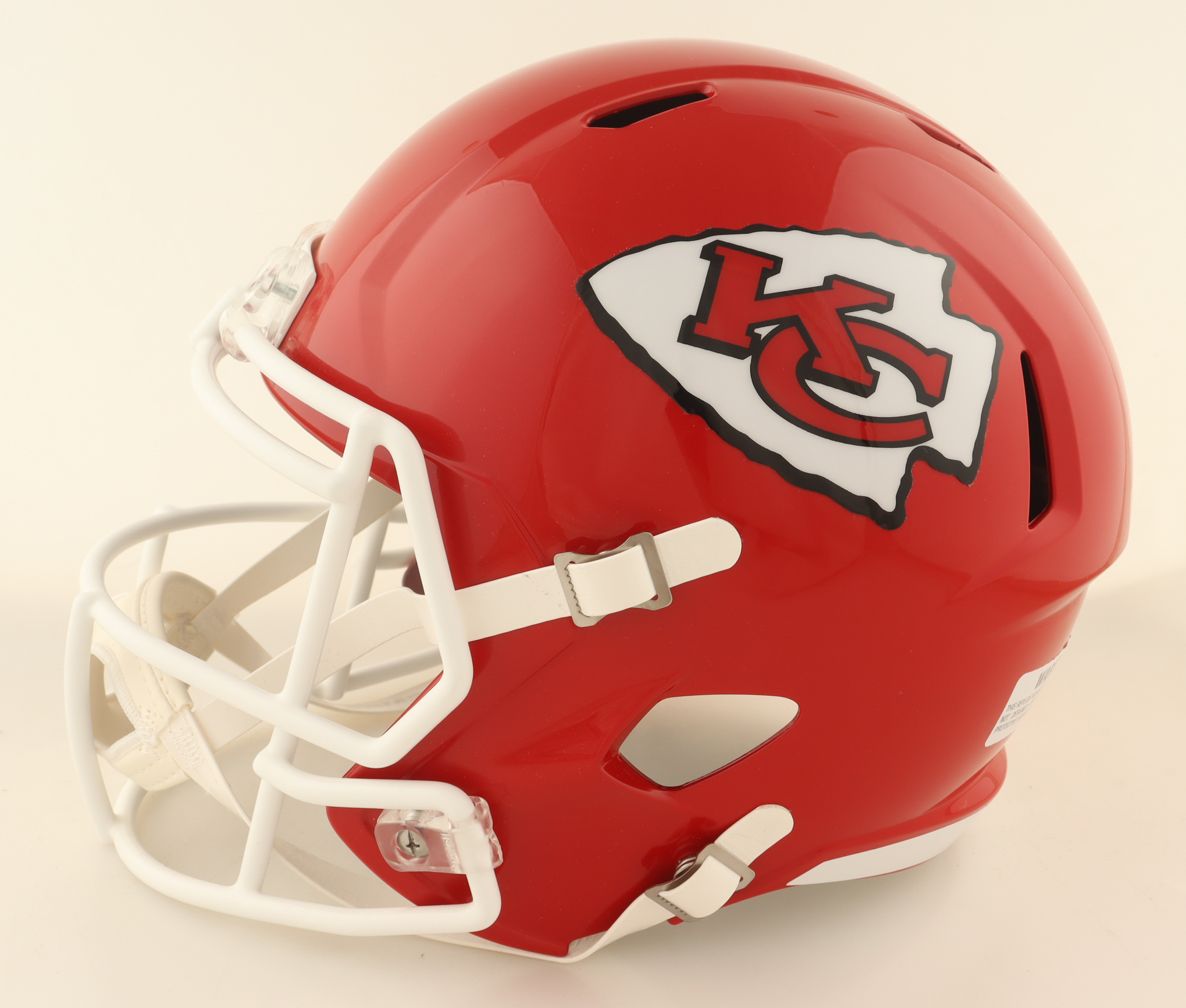 Patrick Mahomes II Signed Chiefs Full-Size Speed Helmet (Beckett) at PristineAuction.com Patrick Mahomes II Signed Chiefs Full-Size Speed Helmet (Beckett) at PristineAuction.com