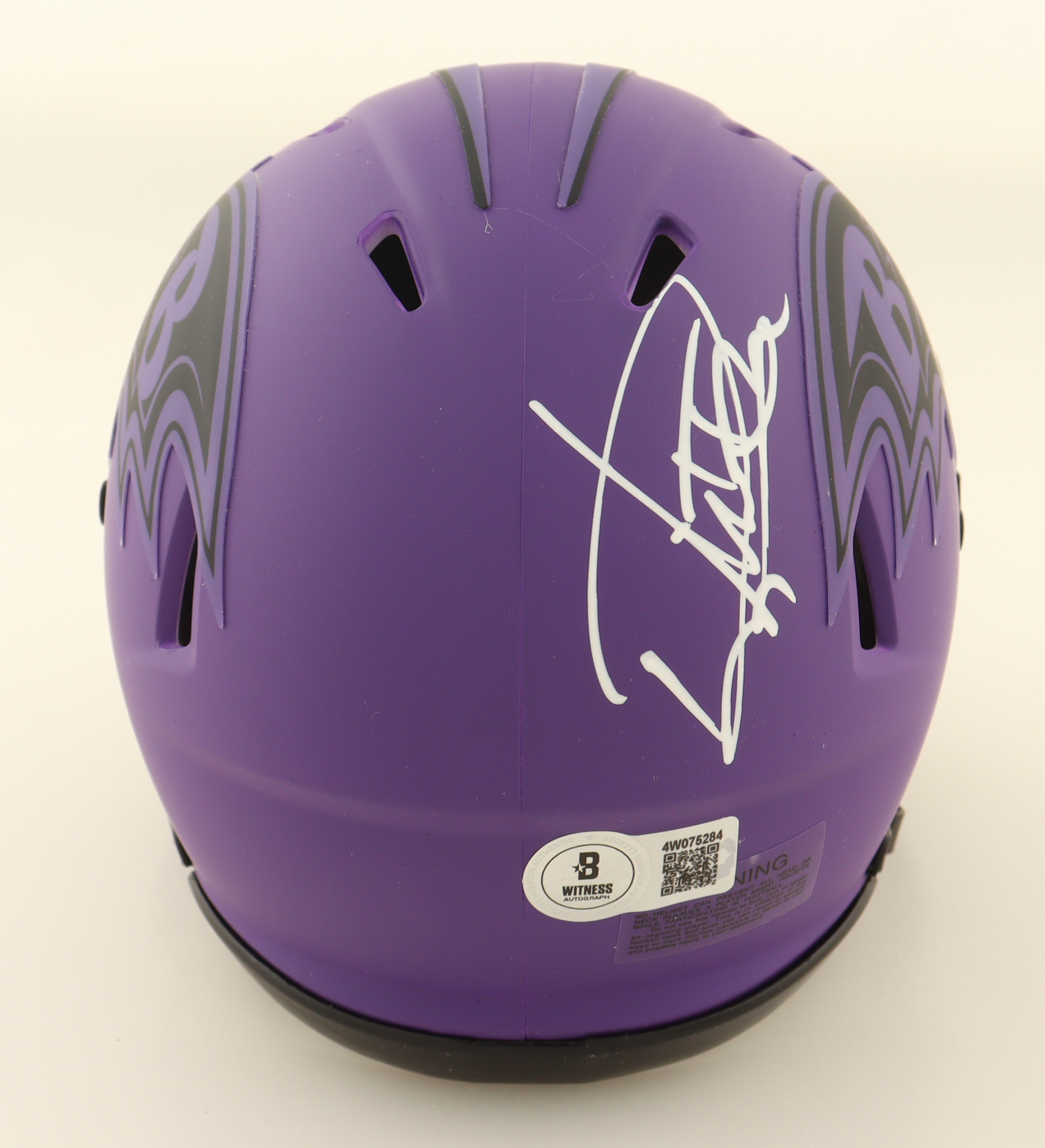 Derrick Henry Signed Ravens Rave Alternate Speed Mini Helmet (Beckett) at PristineAuction.com Derrick Henry Signed Ravens Rave Alternate Speed Mini Helmet (Beckett) at PristineAuction.com