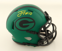 Jordan Love Signed Packers Rave Alternate Speed Mini Helmet (JSA) at PristineAuction.com