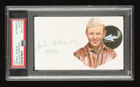 John R. Alison Signed Cut with Portrait (PSA) at PristineAuction.com