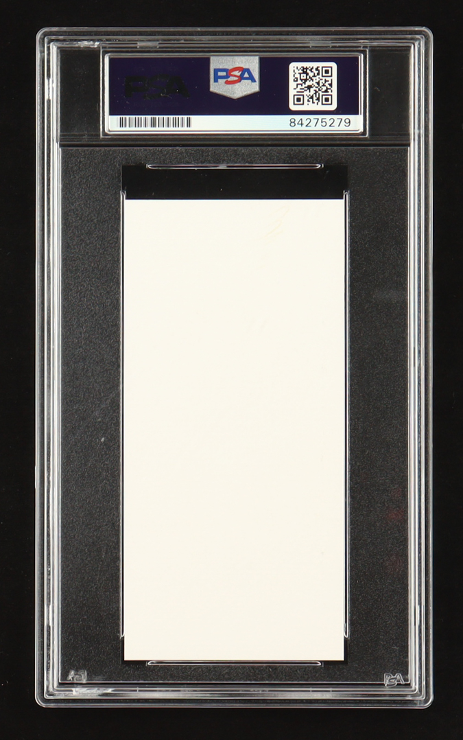 Walker "Bud" Mahurin Signed Cut With Portrait Art (PSA) at PristineAuction.com Walker "Bud" Mahurin Signed Cut With Portrait Art (PSA) at PristineAuction.com