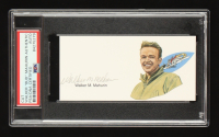 Walker "Bud" Mahurin Signed Cut With Portrait Art (PSA) at PristineAuction.com