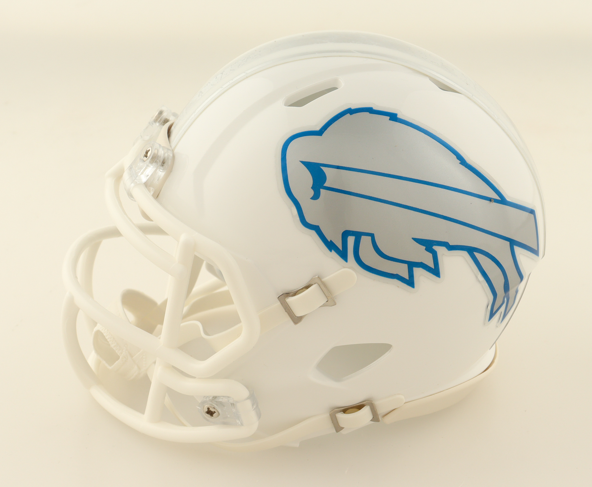 Josh Allen Signed Bills Speed Mini Helmet (Beckett) at PristineAuction.com Josh Allen Signed Bills Speed Mini Helmet (Beckett) at PristineAuction.com