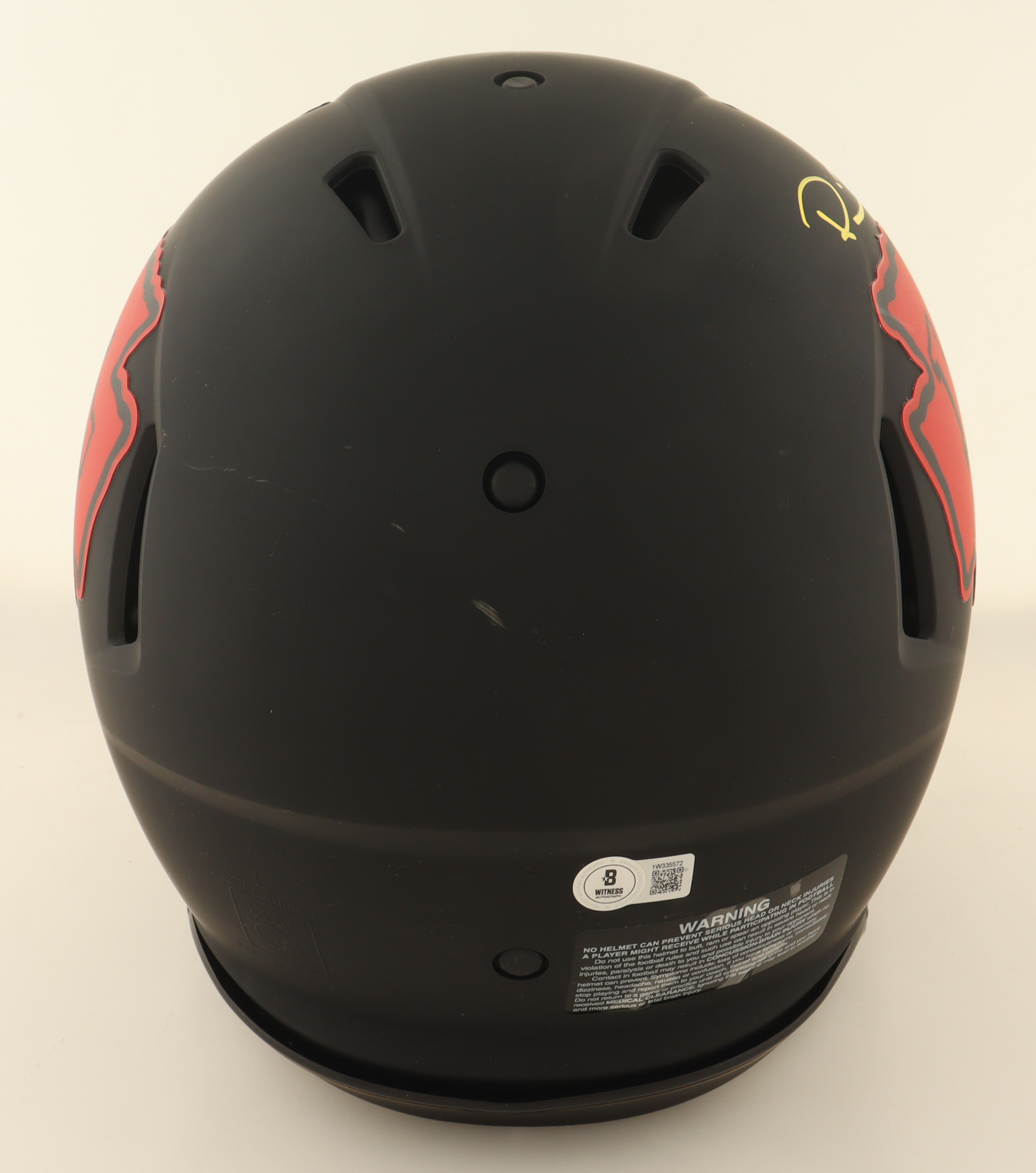 Patrick Mahomes II Signed Chiefs Full-Size Authentic On-Field Eclipse Alternate Speed Helmet (Beckett) at PristineAuction.com Patrick Mahomes II Signed Chiefs Full-Size Authentic On-Field Eclipse Alternate Speed Helmet (Beckett) at PristineAuction.com