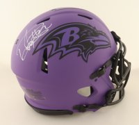 Derrick Henry Signed Ravens Full-Size Authentic On-Field Rave Alternate Speed Helmet (Beckett) at PristineAuction.com