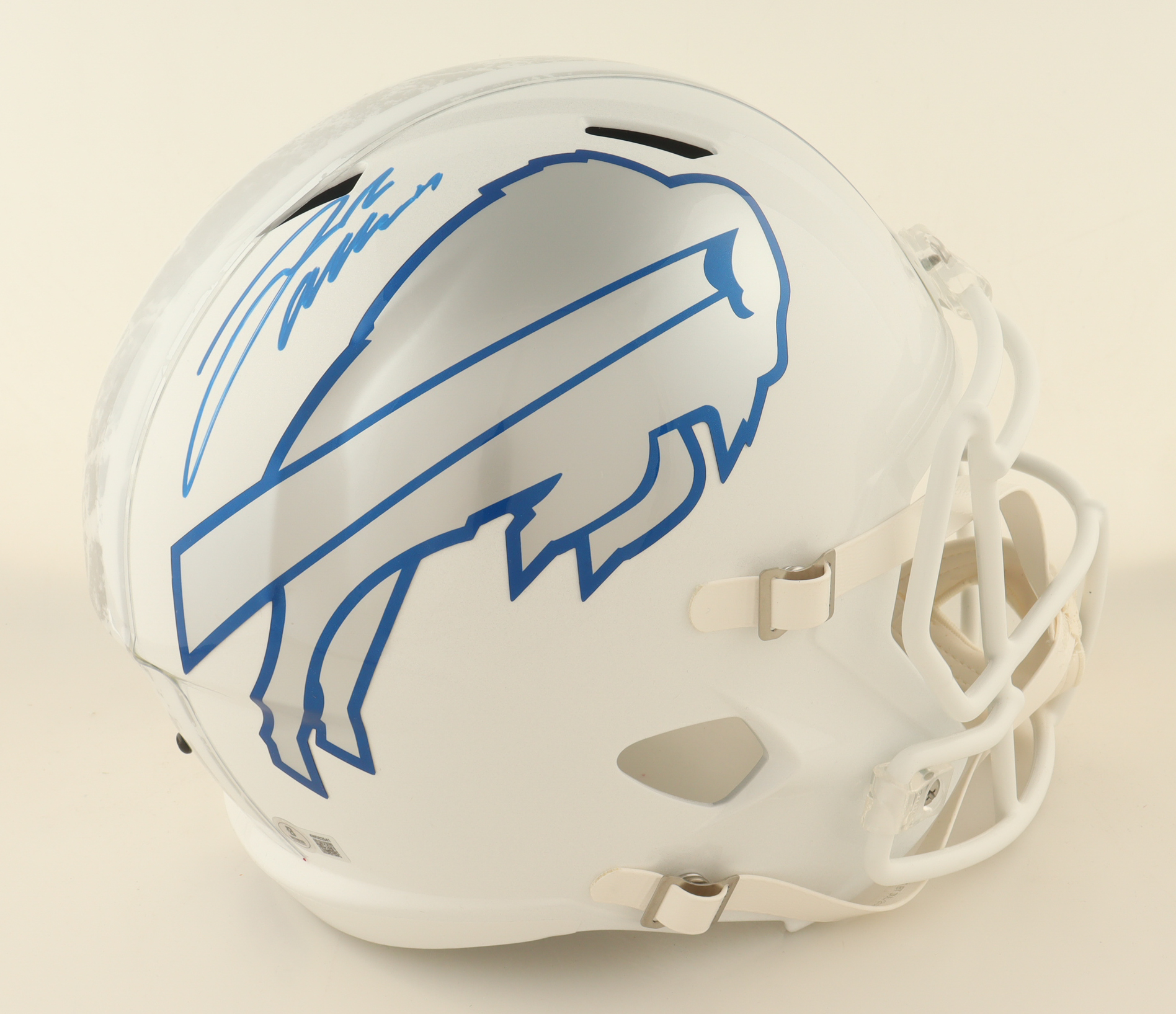 Josh Allen Signed Bills Full-Size Rivalries Alternate Speed Helmet (Beckett) at PristineAuction.com Josh Allen Signed Bills Full-Size Rivalries Alternate Speed Helmet (Beckett) at PristineAuction.com