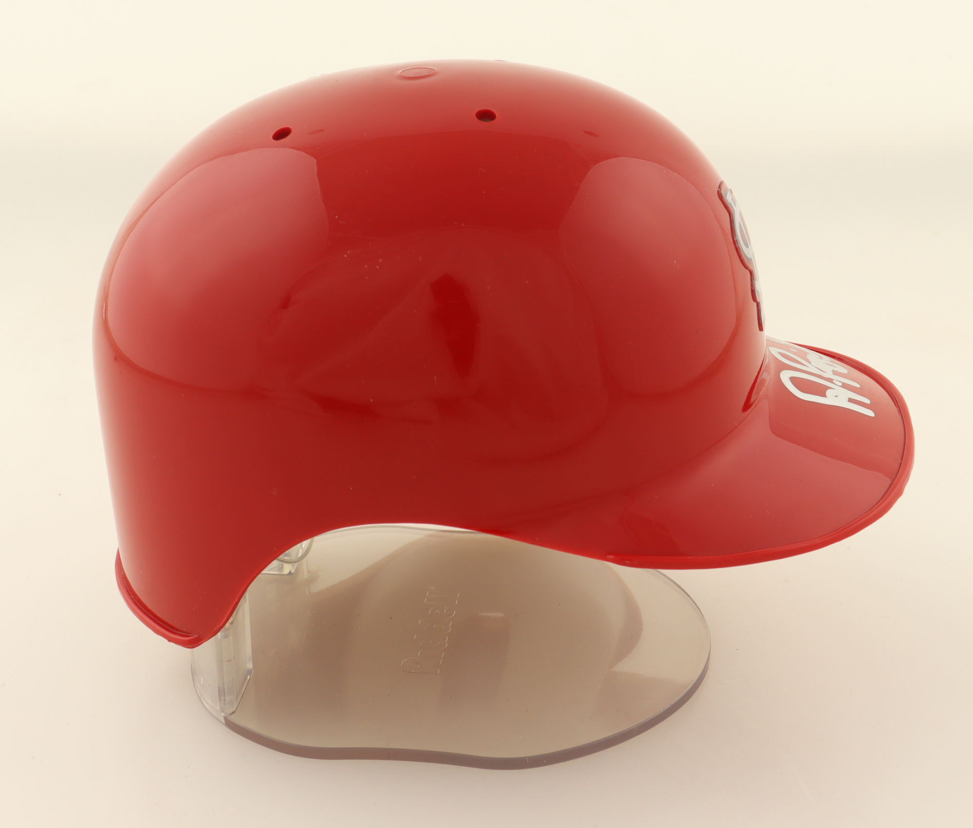 Albert Pujols Signed Cardinals Mini Batting Helmet (Beckett) at PristineAuction.com Albert Pujols Signed Cardinals Mini Batting Helmet (Beckett) at PristineAuction.com