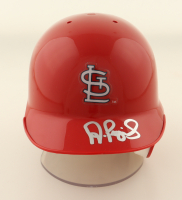 Albert Pujols Signed Cardinals Mini Batting Helmet (Beckett) at PristineAuction.com