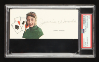 Jessie E. Woods Signed Cut With Portrait Art (PSA) at PristineAuction.com
