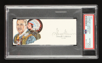 Vermont Garrison Signed Cut With Portrait Art (PSA) at PristineAuction.com