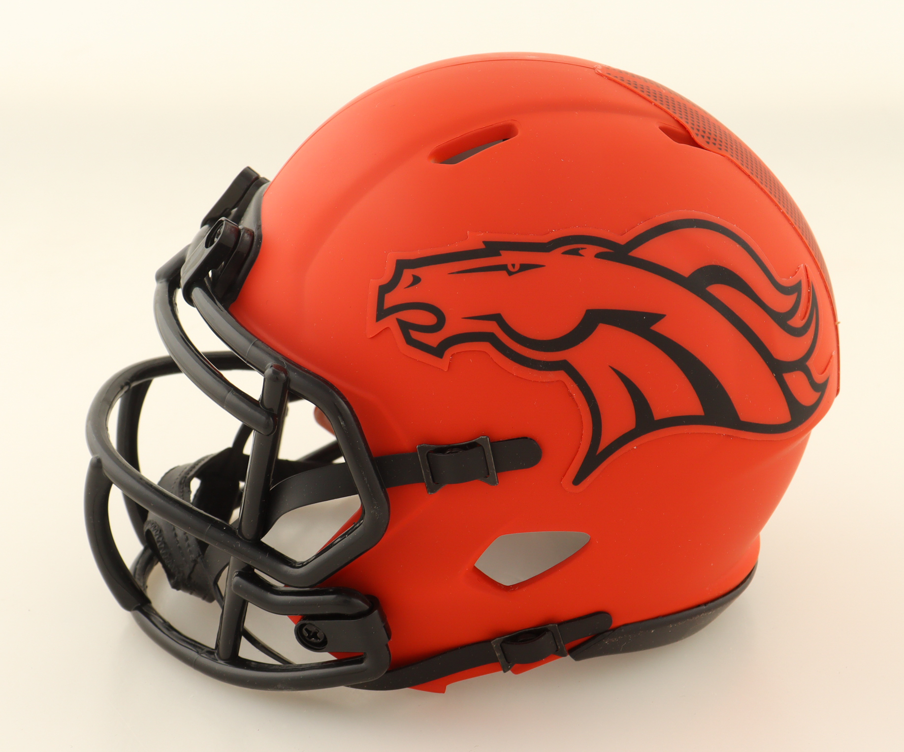 Bo Nix Signed Broncos Rave Alternate Speed Mini Helmet (Beckett) at PristineAuction.com Bo Nix Signed Broncos Rave Alternate Speed Mini Helmet (Beckett) at PristineAuction.com