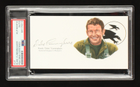 Duke Cunningham Signed Cut With Portrait Art (PSA) at PristineAuction.com