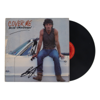 Bruce Springsteen Signed "Cover Me" Vinyl Record Album (JSA) at PristineAuction.com