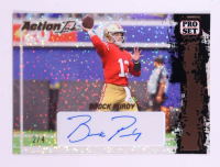 Brock Purdy 2023 Pro Set Pure Action Ink Bronze Sparkle #AIBP1 #2/4 at PristineAuction.com