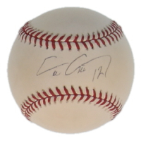 Eric Chavez Signed OML Baseball (JSA) at PristineAuction.com