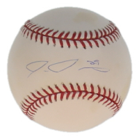 Ike Davis Signed OML Baseball (Steiner & MLB) at PristineAuction.com
