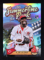 Elly De La Cruz 2024 Topps Chrome Summertime in the Park #SITP-4 RC at PristineAuction.com