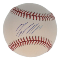 Miguel Andujar Signed OML Baseball (Beckett) at PristineAuction.com