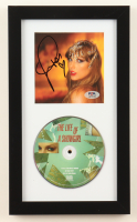Taylor Swift Signed Custom Framed "The Life of a Showgirl" CD Album Display (PSA) at PristineAuction.com