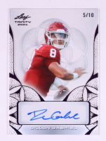 Dillon Gabriel 2024 Leaf Trinity Clear Autographs Purple #CADG1 #5/10 RC at PristineAuction.com