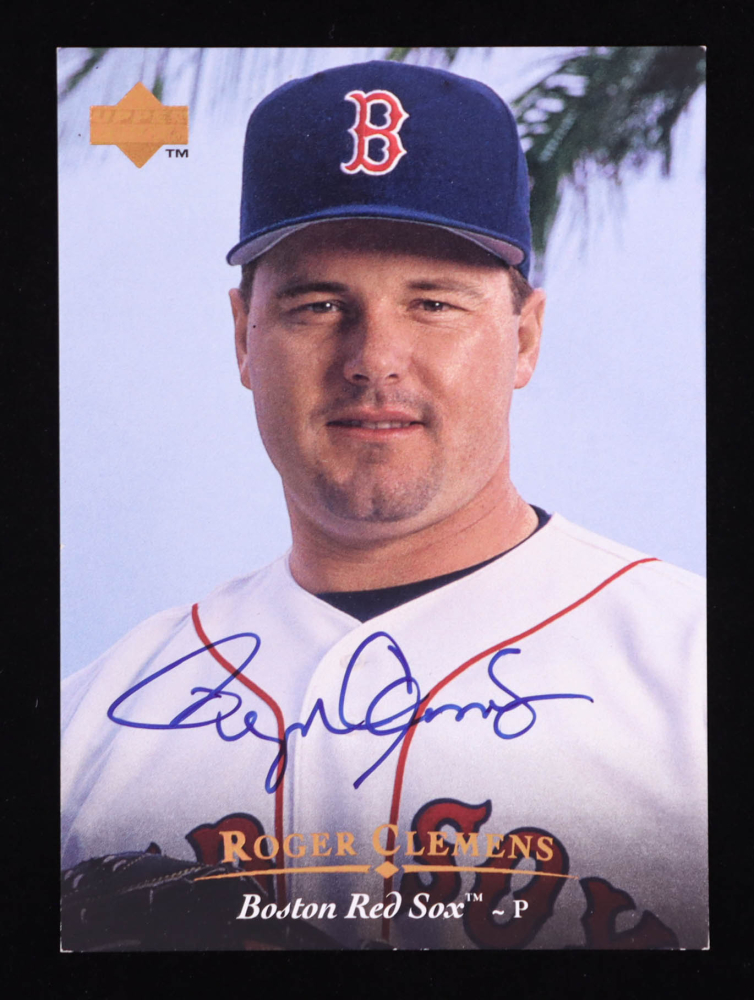 Roger Clemens 1995 Upper Deck Autographs #AC4