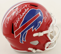 Bruce Smith Signed Bills Full-Size Speed Helmet Inscribed "200 Sacks!", "HOF '09" & "2x DPOY" (Beckett) at PristineAuction.com