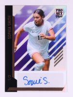 Sophia Smith 2024 Pro Set Pure Special Edition Autographs Shimless Bronze Spectrum #BASS3 #1/3 at PristineAuction.com