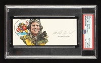 Michael J. Quirk Signed Cut With Portrait Art (PSA) at PristineAuction.com