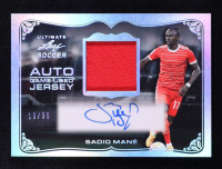 Sadio Man&eacute; 2022 Leaf Ultimate Soccer Jersey Autographs Platinum Spectrum #JASM1 #10/30 at PristineAuction.com