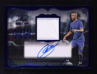 Eduardo Camavinga 2022 Leaf Ultimate Soccer Jersey Autographs Navy #JAEC1 #9/15 at PristineAuction.com