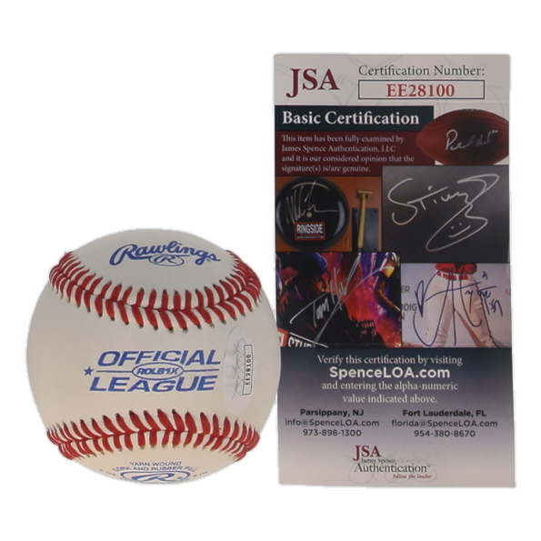 Joe Buck Signed OL Baseball (JSA) at PristineAuction.com Joe Buck Signed OL Baseball (JSA) at PristineAuction.com