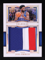 Joel Embiid 2023-24 Panini National Treasures Colossal Materials Prime #9 #01/25 at PristineAuction.com